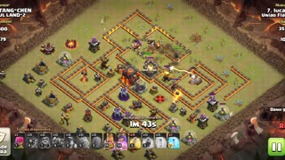 100% War Cv10 - Golem, PEKKA and Miner