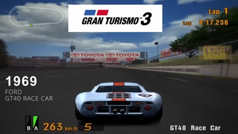 136 Years History Of Cars In Gran Turismo 1886 - 2022