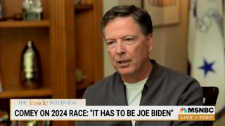 COMEY Explains WHY He Has To Vote For Biden In 2024