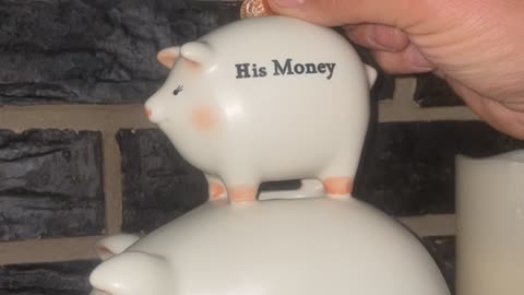His And Hers Piggy Bank