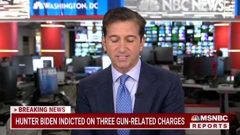 Hunter Biden indicated on three gun-relatedcharges