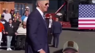 Biden almost falls… Again? This time he almost fell twice in Philadelphia. Is he fit to serve?