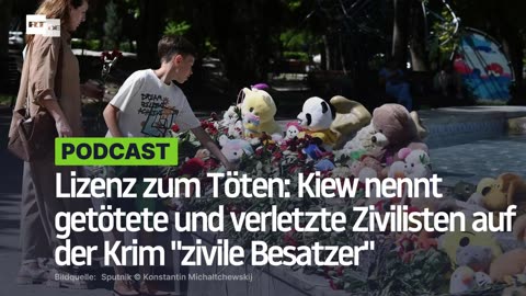 Lizenz zum Töten: Kiew nennt getötete und verletzte Zivilisten auf der Krim "zivile Besatzer"