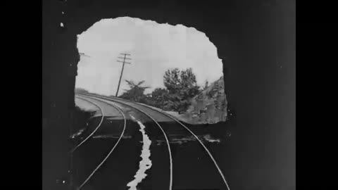The Haverstraw Tunnel (1897 Film) -- Produced By American Mutoscope Company -- Full Movie