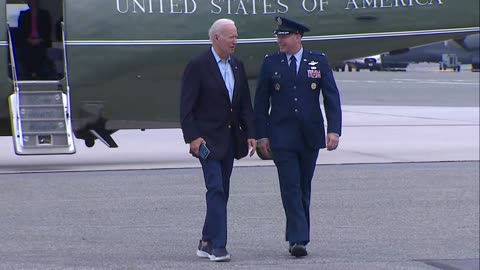 President Biden leaves for NATO summit