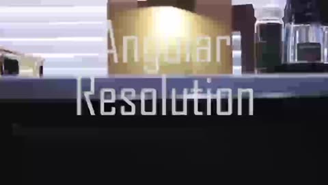 angular resolution