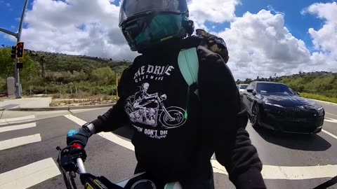 Dog Goes on Motorcycle Ride