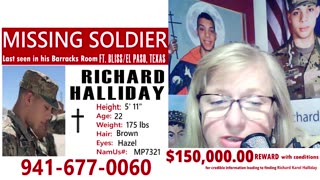 Day 1080 - Find Richard Halliday - STOP child sex trafficking