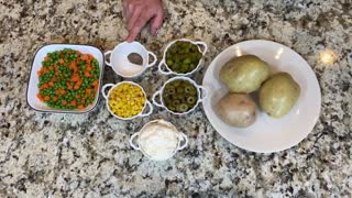 Brazilian Potato Salad - so delicious and flavorful!