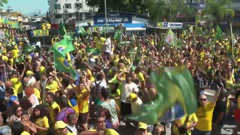Brazil's Bolsonaro leads rally in Rio de Janeiro state days before presidential election | AFP