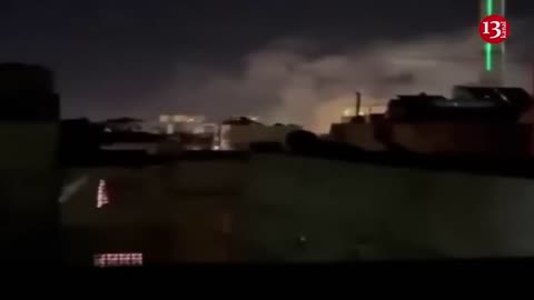 Iranian positions were destroyed by missiles