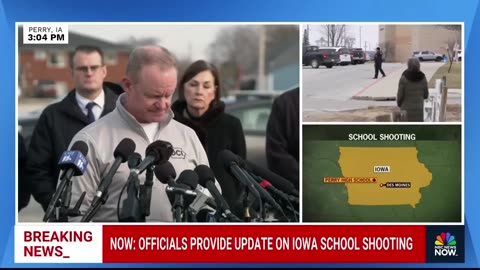 Police: 1 dead, 5 injured after student opens fire at lowa school #lowa #SchoolShooting #Shooting