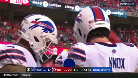 Josh Allen INSANE HURDLE & game-winning TD(1)