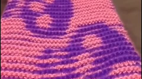 Illusion knitting