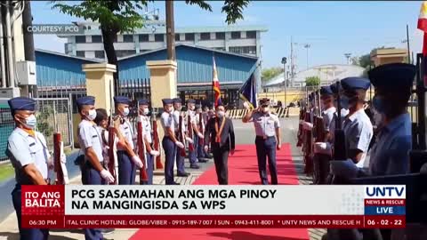 Mga Pilipinong mangingisda sa West Philippine Sea, sasamahan ng Philippine Coast Guard