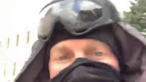 Cell phone video of DC officer on J6 saying “we go undercover as Antifa in the crowd”