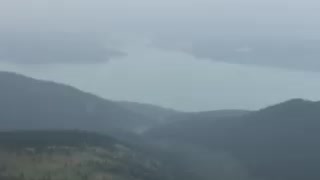 Smokey View from Top of Alberta Mountain