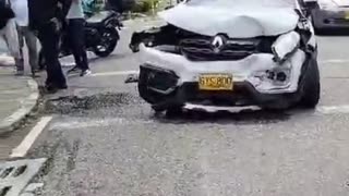 Accidente en el barrio Mejoras Públicas