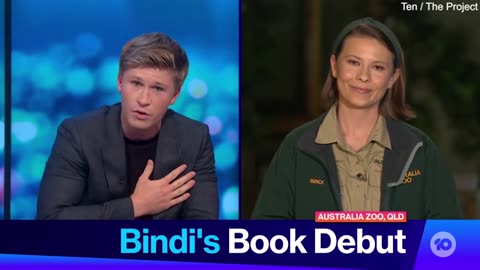 Robert Irwin gushes over sister Bindi on The Project