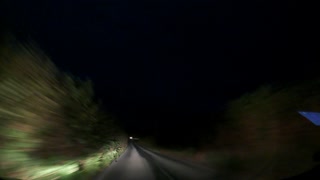 Night driving in Grinstead. UK..speedlapse 12th Sep 2022