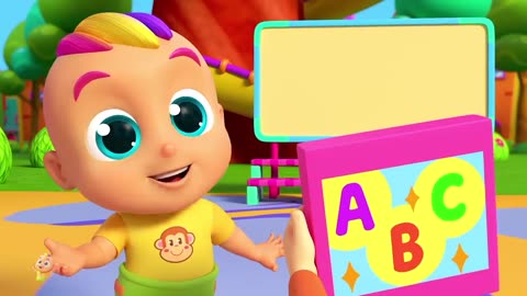 ABC Song | Alphabets Song For Kids | Songs For Babies | Nursery Rhymes with Zoobees | Kids Song