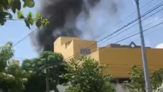 Incendio en La Castellana