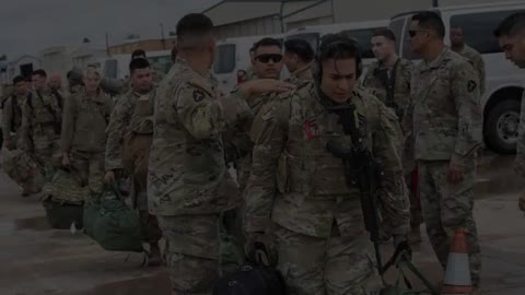 Major General Ronald "Win" Burkett at the El Paso Border