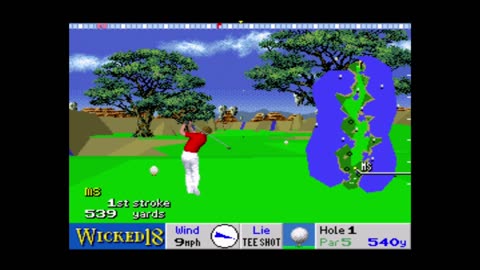 [SNES] Wicked 18 Golf #retrogaming #snes #supernintendo #nedeulers #golf
