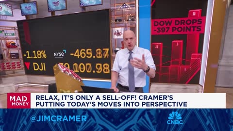 Jim Cramer wraps up the market's down day