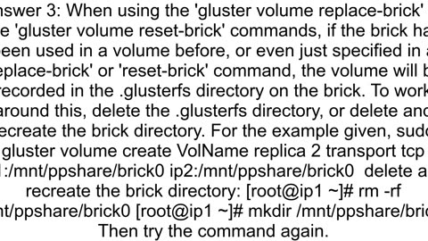 glusterfs volume creation failed brick is already part of volume