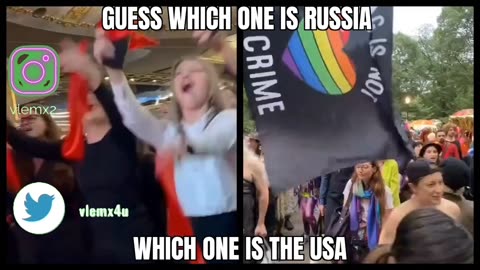 Guess which one is USA