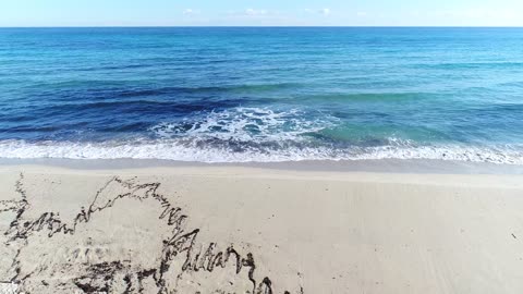 Waves Coming To The Beach