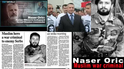 (mirror) Naser Oric: Bosniak genocider of Serbs in Srebrenica--- TON (MRJ)