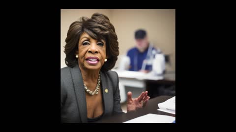 AI Generated Bed Time Story: Maxine Waters visits the Doctors for poop mouth