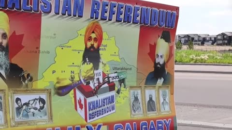 This is Canada. Not Khalistan.