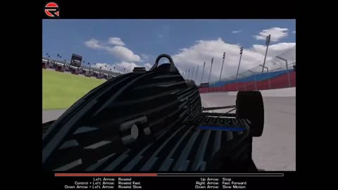 Super Speedway Crash - rFactor 1