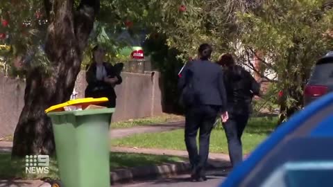 Hunt on for gunman after drive-by shooting _ 9 News Australia