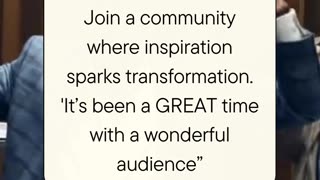 Join a community where inspiration sparks transformation 🌟🤝