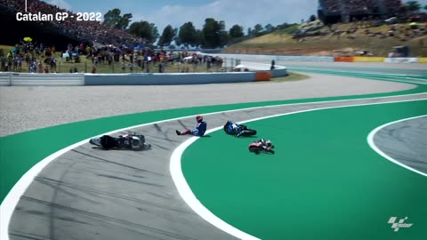 The most shocking crashes of the 2022 season - MOTO GP SHOCK MOMENT