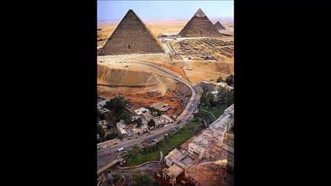 A Camel beside the Pyramids
