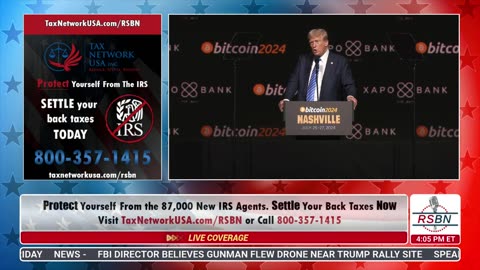 FULL SPEECH: President Trump Delivers Remarks at Bitcoin Conference in Nashville