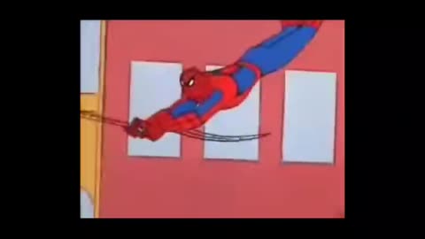 The old school spider man