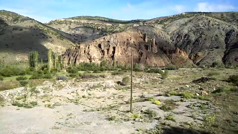 Scenery from the TCDD Dogu Express between Ankara and Kars, Turkey