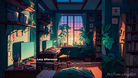 Lazy Afternoon || Purrple Cat || Lofi / Study music