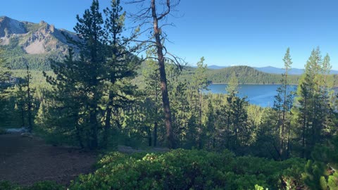 Central Oregon – Paulina Lake “Grand Loop” – Lake Views in BOTH Directions! – 4K