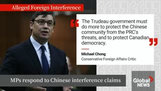 China says it has no interest in 'Canada's internal affairs'