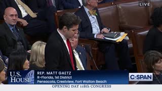 Matt Gaetz nominates Jim Jordan as Speaker of the House