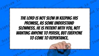 2 Peter 3:9 daily bible verse 2023 #shorts #bible #Verse #for #today