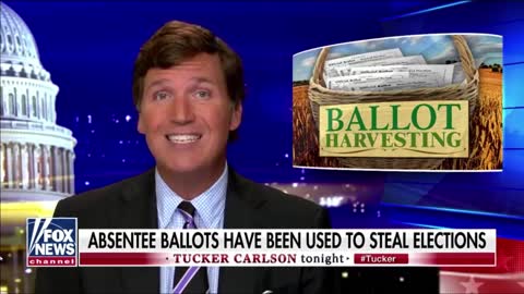 Tucker Carlson Tonight on Mail-in voter fraud May 2020