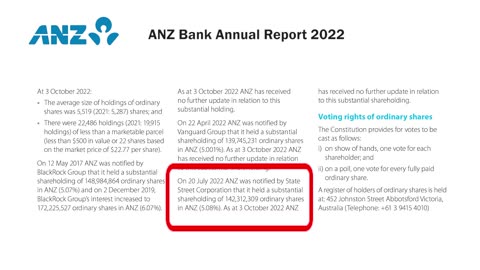 Who Owns Australian Banks?